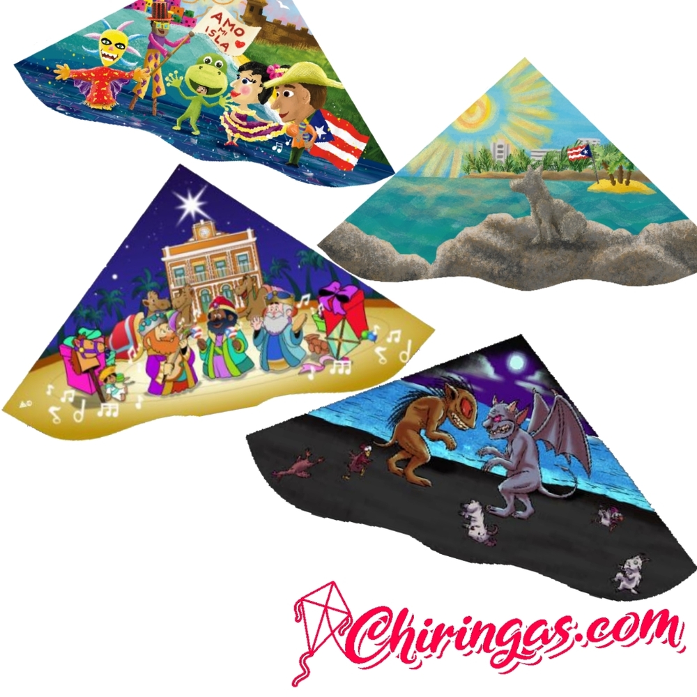 Chiringas de diseño local en chiringas.com